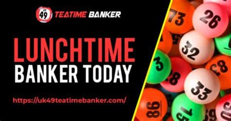 best lotto banker for today